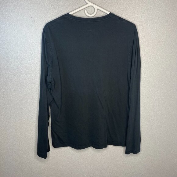 All Saints Long Sleeve T-Shirt Cotton - Picture 2 of 4